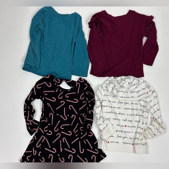 Cat & Jack Other - Toddler Girls Long Sleeve Tees Lot of 4